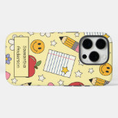 可愛パーソナライズされたい新学期 | 子供へ - Case-Mate iPhoneケース (裏面 (横))