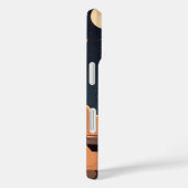 可愛パーソナライズされたい漫画カップル Case-Mate iPhoneケース (裏面 / 右)