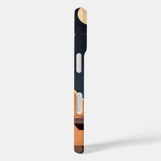 可愛パーソナライズされたい漫画カップル Case-Mate iPhoneケース (裏面 / 右)