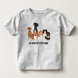 可愛パーソナライズされたい犬 トドラーTシャツ