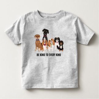 可愛パーソナライズされたい犬 トドラーTシャツ