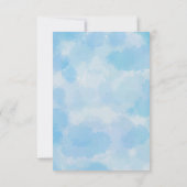 可愛パーソナライズされたい猫時代のピクニック誕生日の願い (裏面)