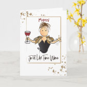 可愛パーソナライズされたい甘い誕生日カード カード (黄色い花)