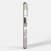 可愛パーソナライズされたい脚本パステル花柄 Case-Mate iPhoneケース (裏面 / 右)