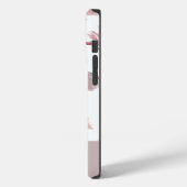 可愛パーソナライズされたい脚本パステル花柄 Case-Mate iPhoneケース (裏面 / 左)