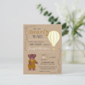 可愛パーソナライズされたい赤ちゃんシャワーを待てる (スタンド正面)