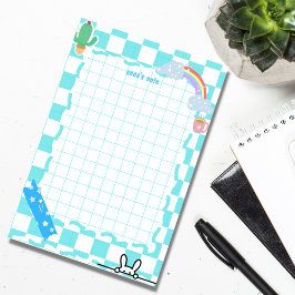 可愛パーソナライズされたい青いポストイット ポストイット