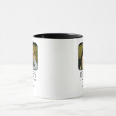 可愛パーソナライズされたいBESTIE写真&引用文 マグカップ (中央)