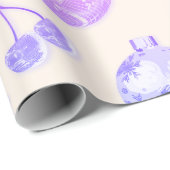 可愛ファンキーいピガーリーンクのクリスマスパターン ラッピングペーパー (ロールコーナー)