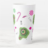 可愛ファンキーい甘い死とキャンディ！ カフェラテマグ (正面)