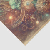 可愛ファンシーいビクトリアンステームパンク豚の切り離 薄葉紙 (詳細)