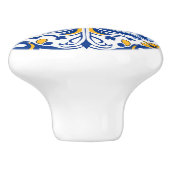 可愛フェイクいスペインの瓦 セラミックノブ (側面)