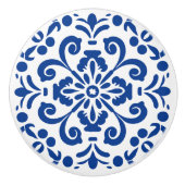 可愛フェイクいスペインの瓦 セラミックノブ (正面)