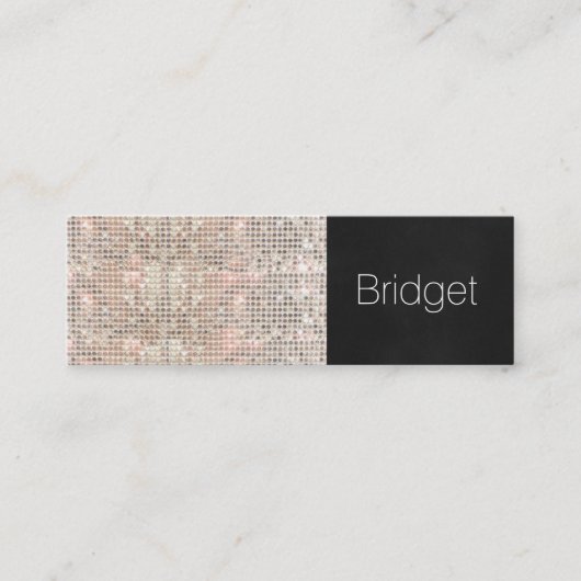 可愛フェイクい続編美しいファッションメイクアップアーティスト3 スキニー名刺 (正面)