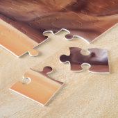 可愛フランスのいブルドッグ水の色アー絵画ト ジグソーパズル (側面)