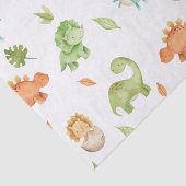 可愛フレンドリーい恐竜Tレックス分離 薄葉紙 (詳細)