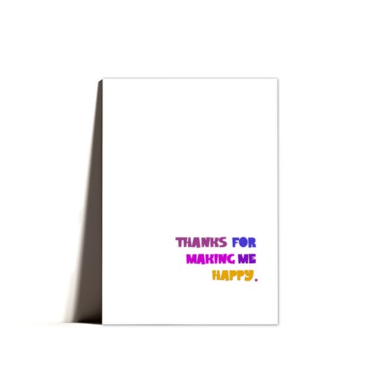 可愛ミニマルい文字モダンヴァレンティスカード シーズンカード