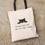 可愛モダンいおもしろい猫レディーキャットママ トートバッグ<br><div class="desc">猫好きでおもしろい好きな猫好きな人には必ずバッグが必要モダンだ。このバッグはお洒落タイポグラフィが可愛くて猫好きの目に留まらないのが特徴。このよくはしゃぐフォントは、デザインにユーモアと皮肉のtouchを加える不機嫌な猫イラストレーションと組み合わせている。バッグのメッセージは猫の女よくはしゃぐ性に関連した否定的な固定観念に対して押し戻す方法でもある。その代わり祝に、多くの人が猫の仲間と共に持つユニーク、素晴らしい絆である。あなたは猫好きや単に良いパンを感謝するかにかかわらず、このバッグは必ずあなたの顔にスマイルを持って行き、どこに行っても発言を行う。</div>