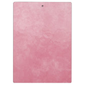 可愛モダンいウォーエレガントトカラーウォッシュアート赤面ピンク クリップボード (裏面)