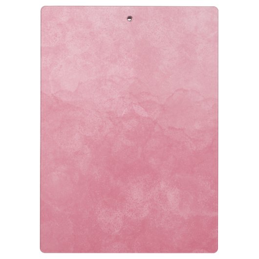 可愛モダンいウォーエレガントトカラーウォッシュアート赤面ピンク クリップボード (裏面)