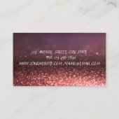 可愛モダンいカップケーキベーカリー《写真》ぼけ味 名刺 (裏面)