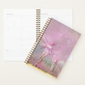 可愛モダンいガーリーピンクの蝶 プランナー手帳 (ディスプレー)