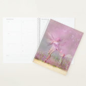 可愛モダンいガーリーピンクの蝶 プランナー手帳 (ディスプレー)