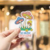 可愛モダンいキノコと自己愛 シール