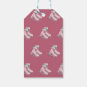 可愛モダンいクリスマス ギフトタグ (裏面)