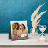 可愛モダンいシスター定義の写真 フォトプラーク (インサイチュ)
