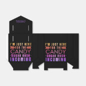 可愛モダンいハロウィーンキャンディパーソナライズされたー フェイバーボックス (折り畳みなし)