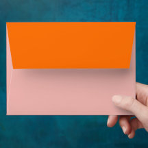 可愛モダンいパステルピンクオレンジレトロベビーシャワー