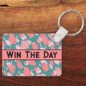 可愛モダンいパタカラフルーン キーホルダー (正面)