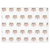 可愛モダンいピガーリーッミニマルクの赤ちゃん テーブルクロス (正面(横))