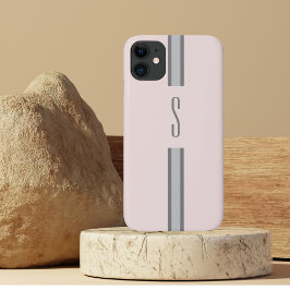 可愛モダンいピンク iPhone 11 ケース