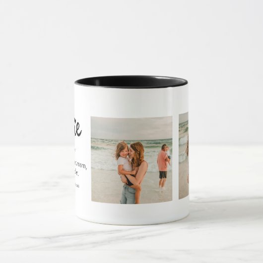 可愛モダンいファンティ定義2フォトアンティギフト マグカップ (中央)