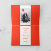 可愛モダンいラブカップル写真祭 シーズンカード (内部)