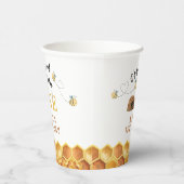 可愛モダンい一歳の誕生日は甘い 紙コップ (右)