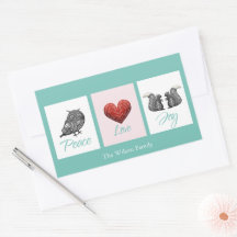 可愛モダンい北欧の平和への愛のクリスマス