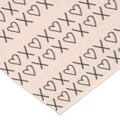 可愛モダンい幾何学模様 ミディアムテーブルランナー (コーナー)