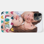 可愛モダンい愛とハートのカスタム写真 Case-Mate iPhoneケース (裏面(横))