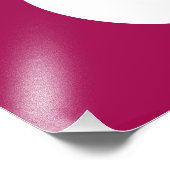 可愛モダンい愛パンいくつかのバニーマゼンタホワイトタイポ フォトプリント            (角)