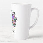 可愛モダンい愛 – バアートレンタインデー カフェラテマグ (右)