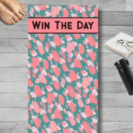 可愛モダンい抽象芸術パタカラフルーン ヨガマット