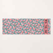 可愛モダンい抽象芸術パタカラフルーン ヨガマット (正面(横))