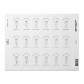 可愛モダンい月薬屋、キャンドル、儀式ラベル ラベル (フルシート)