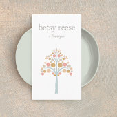 可愛モダンい木 名刺