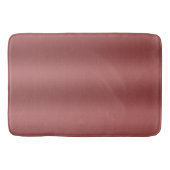 可愛モダンい水の色のグラデーシ無地のョン赤 バスマット (正面)