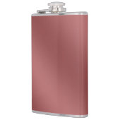 可愛モダンい水の色のグラデーシ無地のョン赤 フラスク (左)