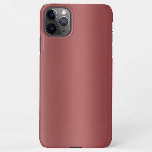 可愛モダンい水の色のグラデーシ無地のョン赤 iPhoneケース (裏面)